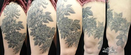 Tattoos - Flower Tattoo - 102293
